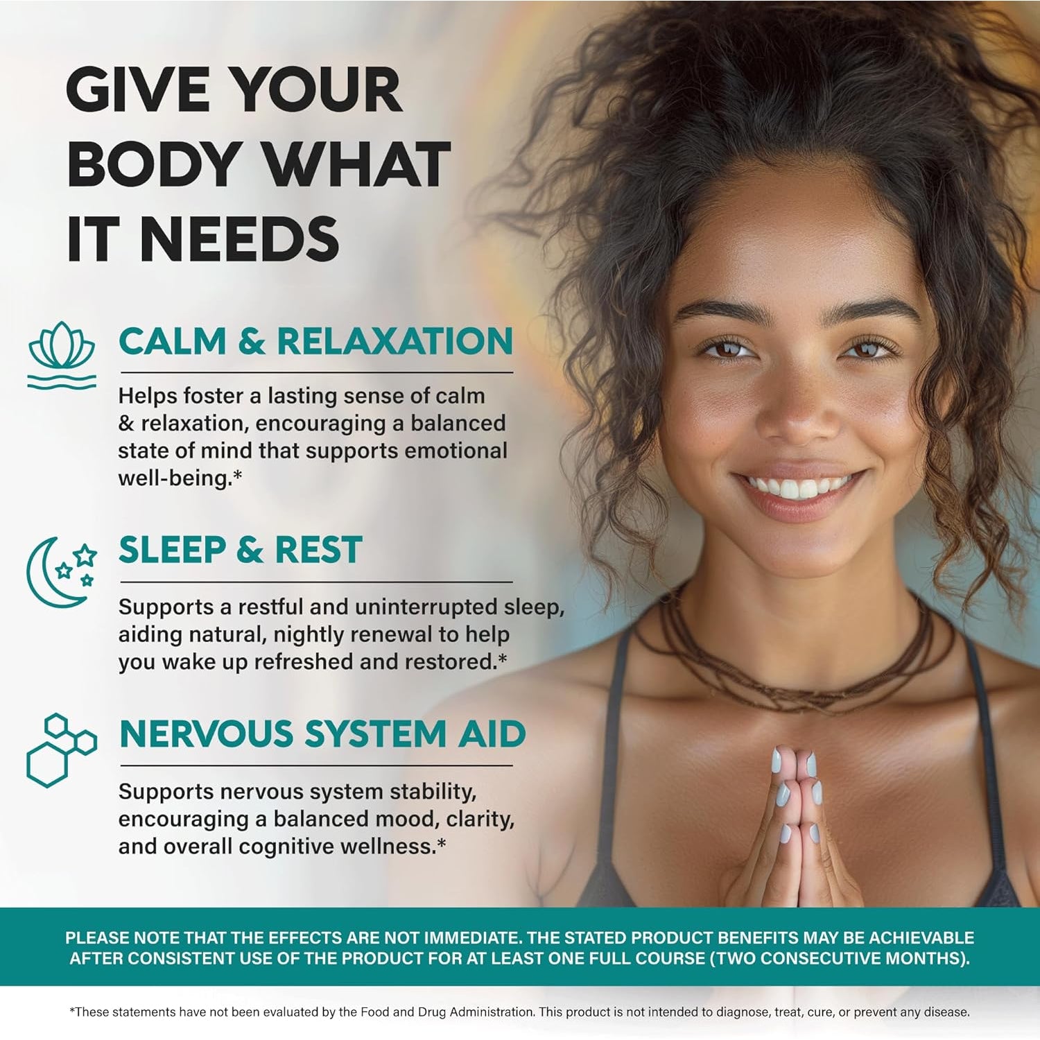 GABA L-Theanine 900 Mg - Magnesium | Vitamin B6 - Calm, Sleep, Relaxation & Mood Support - Lab Tested - 750 Mg Gamma Aminobutyric Acid, 150 Mg L-Theanine - Non-Habit Forming, Vegan - 120 Capsules
