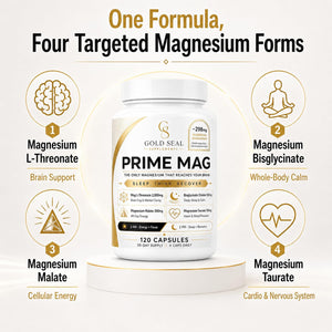 Gold Seal Prime Magnesium 120 Capsules