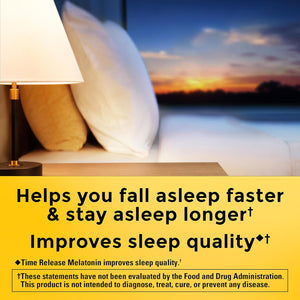 Nature Made Time Release Melatonin Gummies 10Mg per Serving, Maximum Strength Dosage Sleep Aid for Adults, 100% Drug Free, 60 Gummies, 30 Day Supply
