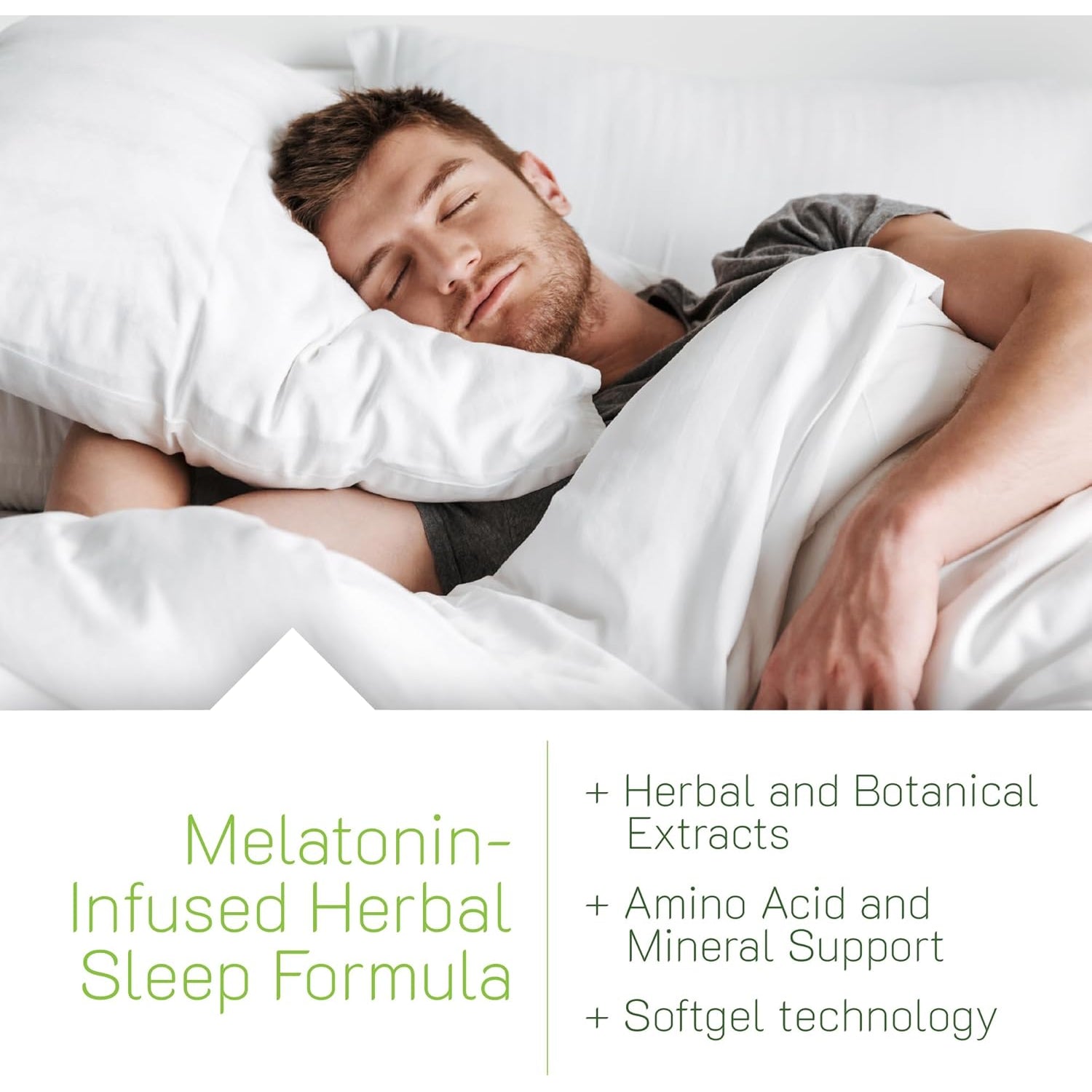 Irwin Naturals Power to Sleep PM - 6Mg Melatonin, GABA, Ashwagandha, Valerian Root & L-Theanine Supplements for Men and Women - Supports Restful Sleep Cycle & Relaxation - 60 Liquid Soft-Gels