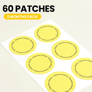Adellina Dopamine Patches Extra Strength 60 Count: Mood Boost Patches for Daily Mental Wellness - Supports Dopamine & Serotonin Balance for Men Women, 2Months Pack
