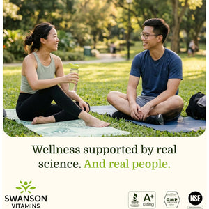 Swanson L. Reuteri Probiotic plus with L. Rhamnosus, L. Acidophilus & FOS Prebiotic for Gut-Health-Conscious Adults - 7 Billion CFU (30 Vegan Capsules)