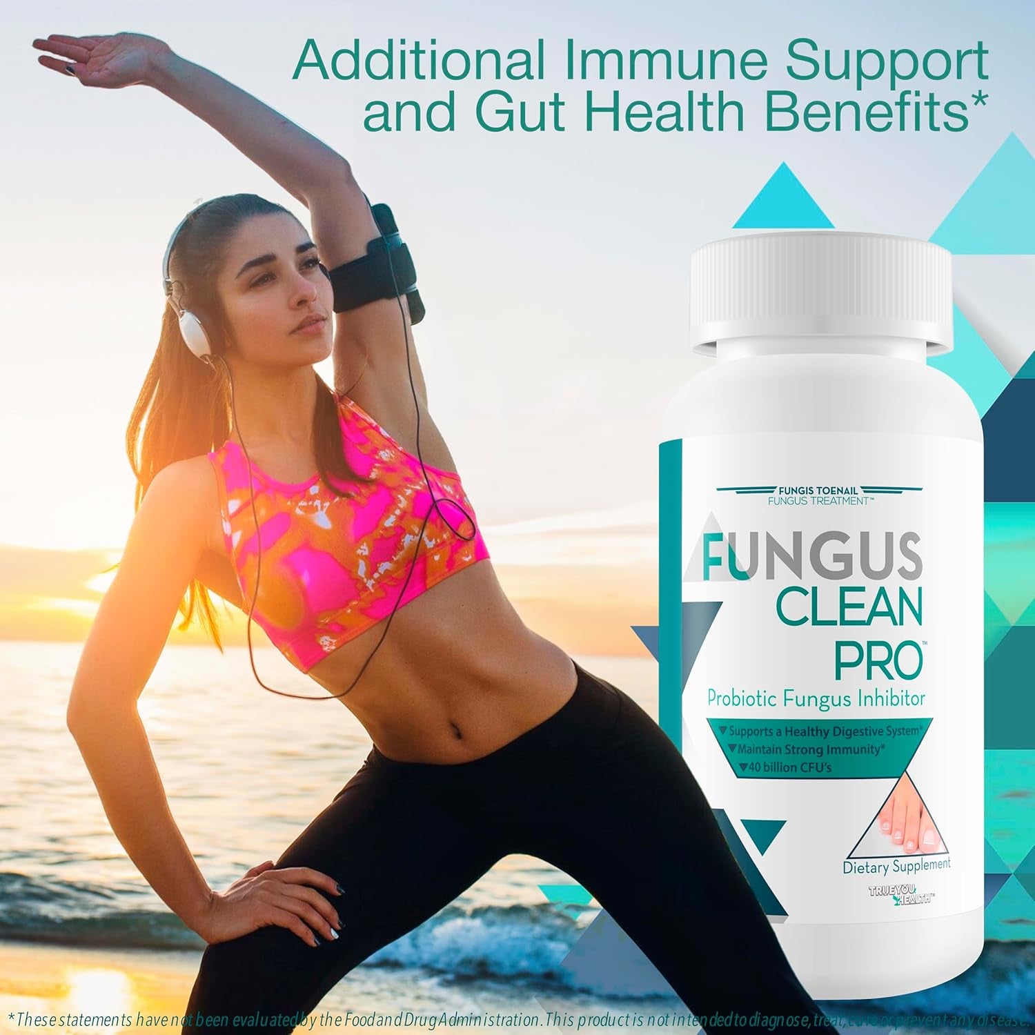 Fungus Clean Pro - Probiotic Fungus Inhibitor - Fight off Fungus from the inside Out with This Powerful Fungus Defense Probiotic Protect Your Body from Fungus