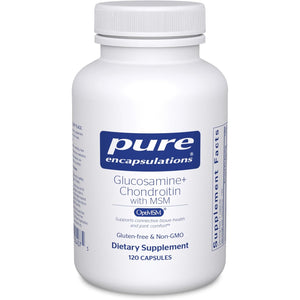 Pure Encapsulations Glucosamine Chondroitin with MSM - Supports Joint Health & Normal Cartilage Formation* - Maintains Enzyme Activity - Gluten-Free & Non-Gmo - 120 Capsules