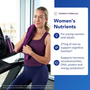 Pure Encapsulations Women’S Nutrients - Multivitamin & Mineral Complex for Women - Essential Daily Support for Energy, Hormones & Cellular Health* - 60 Capsules
