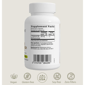 Bioptimizers Probiotic Breakthrough – Lactobacillus Plantarum OM Probiotics & Prebiotics Health Supplement for Gut, Digestive & Immune Support Probiotics for Women Men Elderly– 30 Vegan Capsules