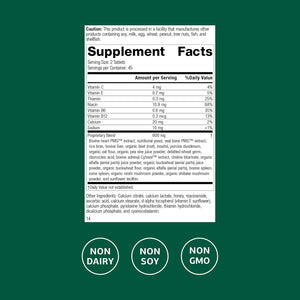Standard Process Vasculin - Supplement for Cardiovascular & Healthy Heart Support - Supports Collagen Formation & Heart Health - Non-Dairy & Non-Soy - 90 Tablets (45 Servings)