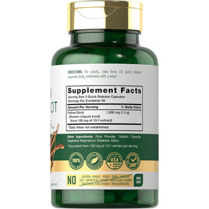 Carlyle Yellow Dock Root Capsules | 200 Count | Non-Gmo, Gluten Free | High Potency Formula | Traditional Herb