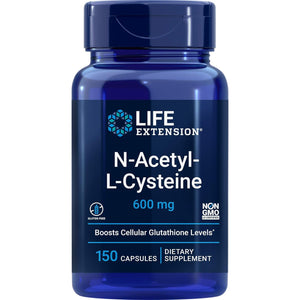 Life Extension N-Acetyl-L-Cysteine (NAC) 600Mg, 150 Capsules