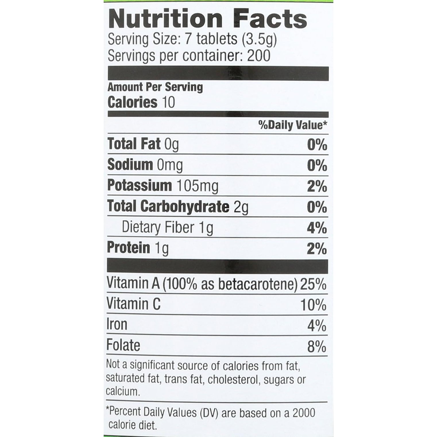 Pines Organic Wheat Grass, 1400 Count Tablets