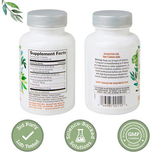 Quantum Health Super Lysine+ / Advanced Formula Lysine+ Immune Support with Vitamin C, Echinacea, Licorice, Propolis, Odorless Garlic (90 Tablets)
