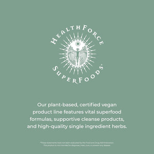 HEALTHFORCE SUPERFOODS Vitamineral Green - Mineral Supplement for Immune & Thyroid Support - Green Powder Supplement with Ingredients from the Land - Gluten-Free & Vegan - 500 Grams