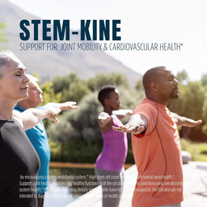 Stem-Kine Stem Cell Supplements, Clinically Proven to Increase Circulating Stem Cells, Promoting Aging Support, 60 Capsules