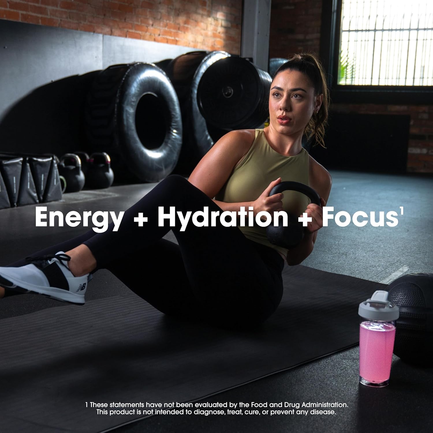 Optimum Nutrition Amino Energy Powder plus Focus, with BCAA, Electrolytes, and Caffeine, Watermelon, 30 Servings (Packaging May Vary)