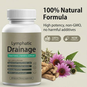 Sculptique Lymphatic Drainage Capsules, New Maximum Potency Formula with Dandelion Extract, Cleavers Extract - Supports Cellulite Reduction 60 Capsules