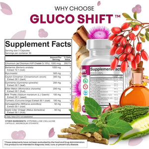 Clean Nutra Berberine Supplement Myo-Inositol Ceylon Cinnamon Gymnema Bitter Melon Chromium Complex for Digestion, Antioxidant Support & Wellness 90 Vegan Capsules Non-Gmo