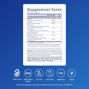 Pure Encapsulations Best-Rest Formula - Supports Restful Sleep - for Relaxation - Restful Sleep Supplement - Non-Gmo & Vegan - 120 Capsules