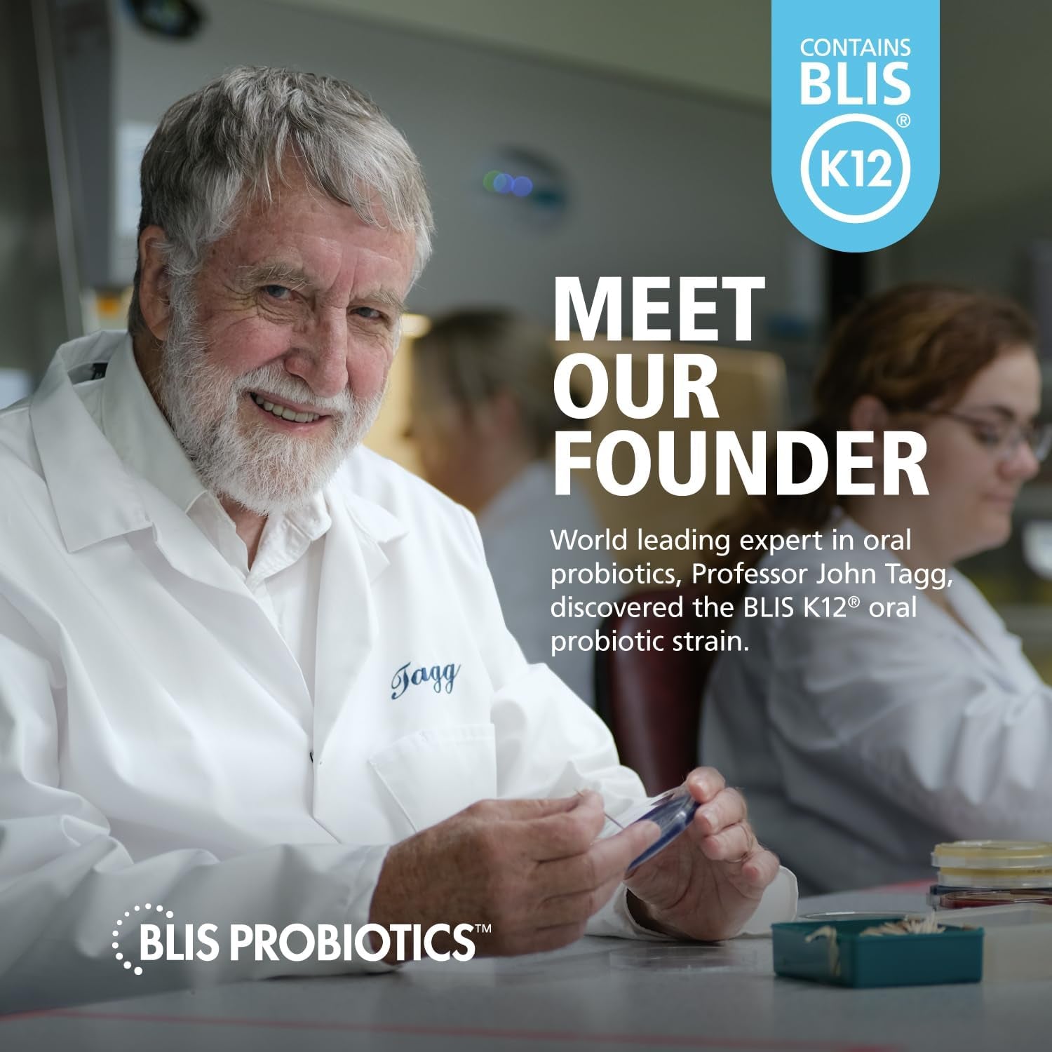 BLIS Ultrablis Probiotic Lozenges - Immune, Gut & Oral Health, K12, Peppermint - 40 Count