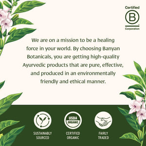 Banyan Botanicals Organic Tranquil Mind – Nervous System Support & Physical Relaxation Supplement – with Skullcap, Passionflower & Gotu Kola – Non-Drowsy Systemic Grounding – 90 Tablets – USDA Organic