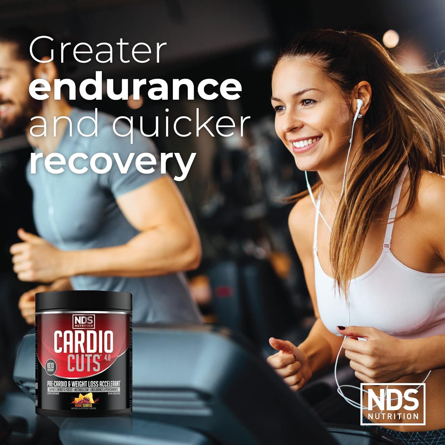 NDS Nutrition Cardio Cuts 4.0 - Miami Sunrise - 8.6 Oz.