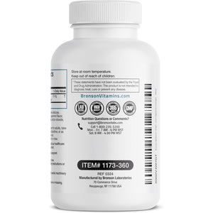 Bronson Melatonin 12Mg Fast Dissolve Nighttime Sleep Aid Support & Relaxation Support, 360 Peppermint Vegetarian Lozenges