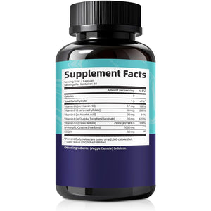 NAC Supplement N-Acetyl Cysteine| NAC 1,000Mg per Serving Capsules for Liver & Kidney Detox, Immune Support & Antioxidants - with Freeform N-Acetyl-L-Cysteine, Vegan, Non-Gmo, 120 Capsules