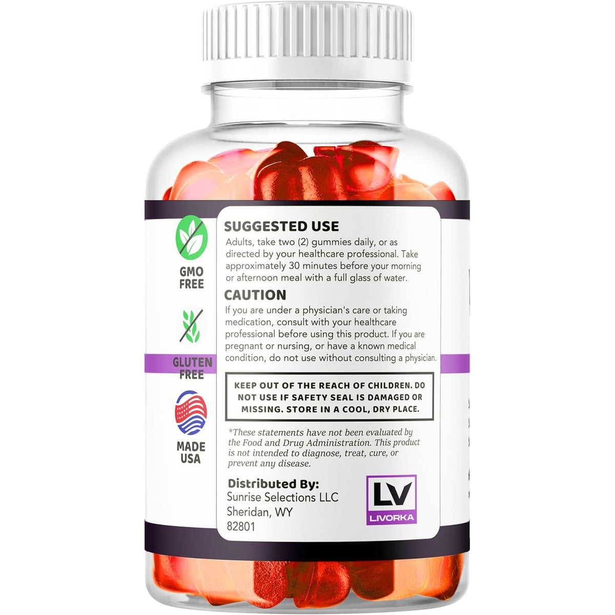 Vitarenew Gummies - Original Vitarenew Advanced 1050MG Formula - Maximum Strength, Supplement Gummy Official Formula Vita Renew All Natural Overall Wellness Support, 60 Gummies for 1 Month