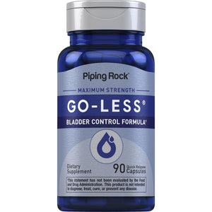 Piping Rock Bladder Control Pills for Women and Men | 90 Capsules | Maximum Strength Formula | Pumpkin Seed Extract | Non-Gmo, Gluten Free Supplement