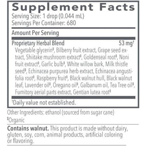 Biocidin Liquid Formula - Biocidin Broad-Spectrum Botanical Drops for Microbiome Balance - Biofilm Buster Support and Gut Detox Cleanse Routine - 18 Botanical Extracts (1 Oz)