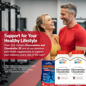 21St Century Glucosamine Chondroitin 750/600Mg - Triple Strength, Tablets, 150 Count