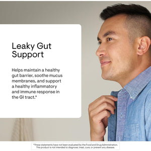 THORNE - Leaky Gut Support (Formerly Enteromend) - Gut Health Supplement - Supports Optimal Digestive Function & Bowel Regularity* - NSF Certified for Sport - Orange Vanilla Flavor - 30 Servings