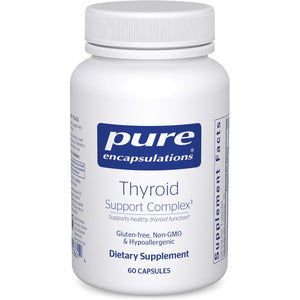 Pure Encapsulations Thyroid Support Complex - Supports Thyroid Health* - Antioxidant Infusion - with Ashwagandha & Iodine - Non-Gmo & Vegetarian - 60 Capsules