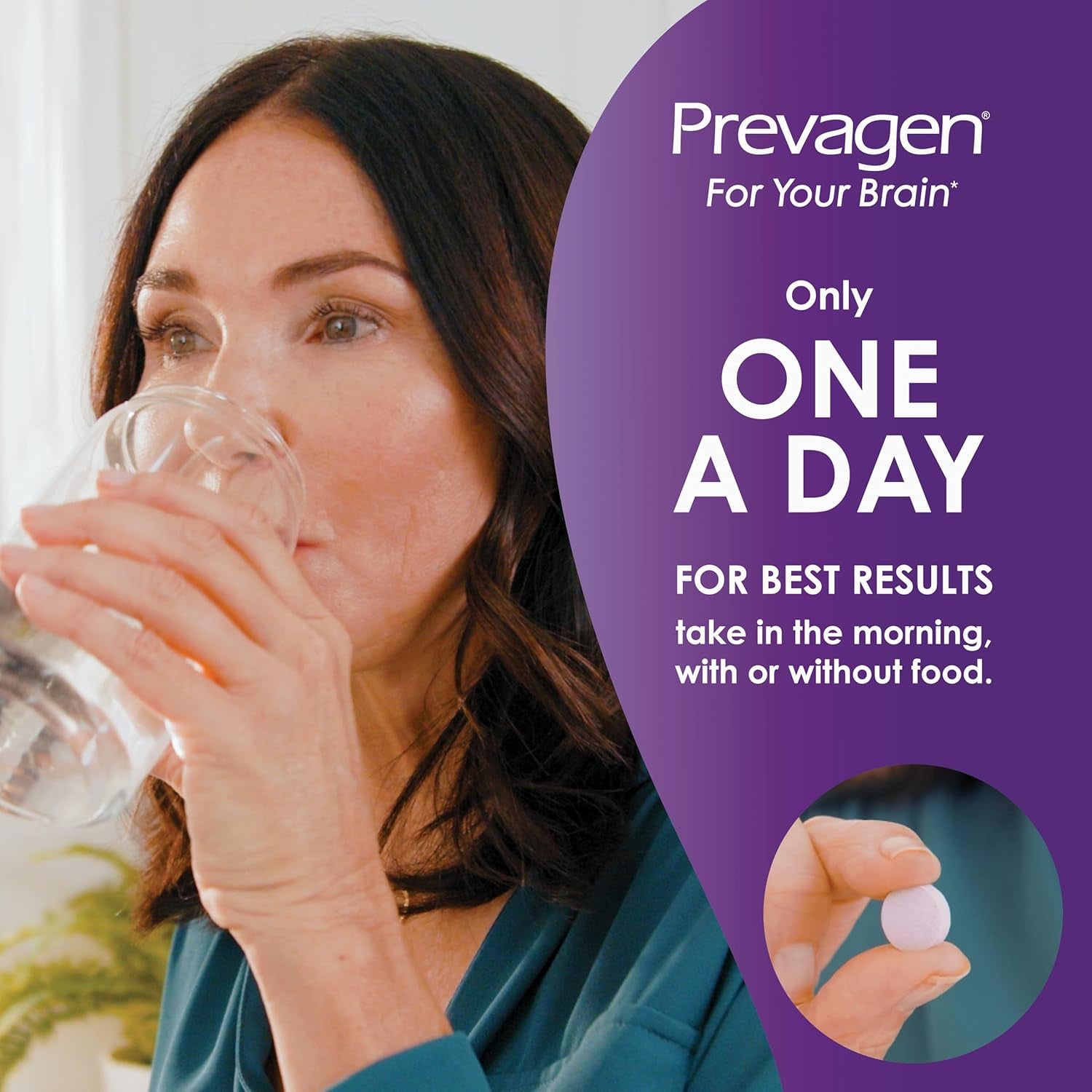 Prevagen Regular Strength Mixed Berry Chewables - 60 Tablets (2 Month Supply) | Formulated for Your Brain | 10Mg of Apoaequorin plus Vitamin D3 with 7-Day Pill Minder