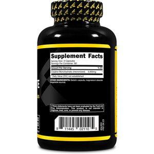 Primaforce Creatine Monohydrate Capsules - 240 Capsules, 3,000Mg per Serving, Gluten Free and Non-Gmo