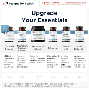 Designs for Health Dopaboost - Cognitive + Mood Support - Acetyl-L-Tyrosine, Mucuna Extract, Vitamin B6 - Vegan (60 Capsules)