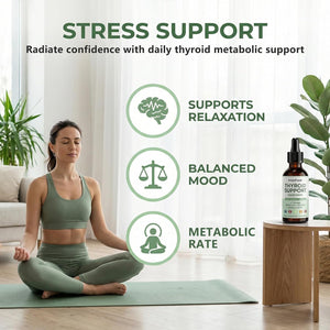 Innerfresh Thyroid Support Drops, Inner Fresh Thyroid Support Liquid Drops for Women, Hormone Balance & Healthy Metabolism Support, with Selenium, Zinc, Iodine, L-Tyrosine & Ashwagandha (1)