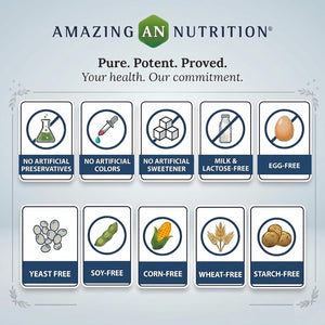 Amazing Formulas Apple Pectin 1400 Mg Supplement | Capsules | Non-Gmo | Gluten-Free | Made in USA (1 Pack | 120 Count)