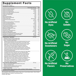 Force Factor Smarter Greens Tablets, Greens Supplement with 25+ Superfoods and Antioxidants to Improve Digestion, Reduce Stress, Strengthen Immunity, and Support Metabolism, 90 Tablets