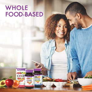 Bluebonnet Nutrition Men’S One Vegetable Capsule, Whole Food Multiple, K2, Organic, Energy, Vitality, Non-Gmo, Gluten, Soy & Milk Free, Kosher, 3 Month Supply, 90 Count