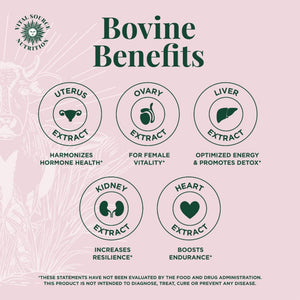 Vital Source Nutrition - Bifi Capsules - Beef Organ Primal Blend - Premium Ancestral Supplements for Women - Supports Hormone Health, Energy, & Stamina - Daily Vitality - No Artificial Ingredients