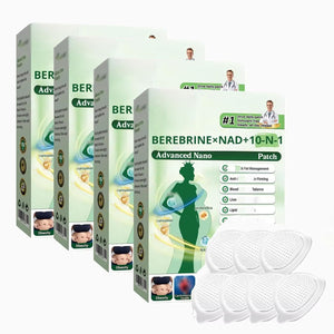 Moringa Patchs,𝐌𝐨𝐫𝐢𝐧𝐠𝐚 Patches & 𝐁𝐞𝐫𝐛𝐞𝐫𝐢𝐧𝐞 Patches 4Box 28Pcs, Moringa 10-In-1 Nano Microdarts Patch 2026 New Natural Body Slim Patchs for Women and Men, Suitable (4BOX-28PCS)