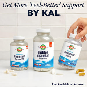 KAL Glucosamine Chondroitin MSM, Joint Support Supplement for Women and Men, 1500Mg Glucosamine Sulfate, 1200Mg Chondroitin, 1500Mg MSM, Rapid Disintegration, 60-Day Guarantee, 30 Servings, 90 Tablets