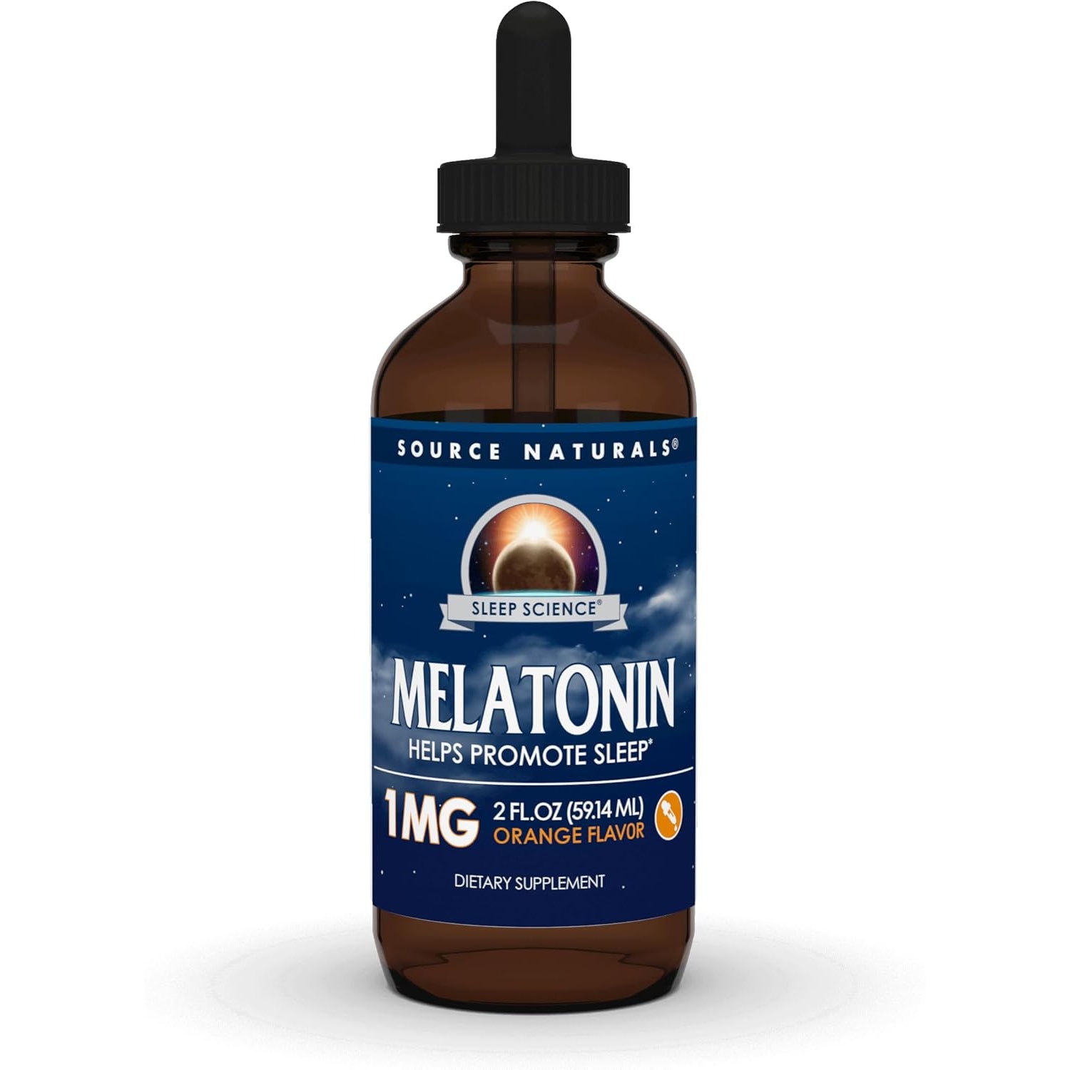 Source Naturals Melatonin* - 1 Mg, 2 Fluid Oz