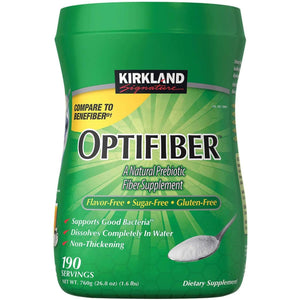 Kirkland Signature OPTIFIBER, 25.6 Ounces 190 Servings (2 Pack)