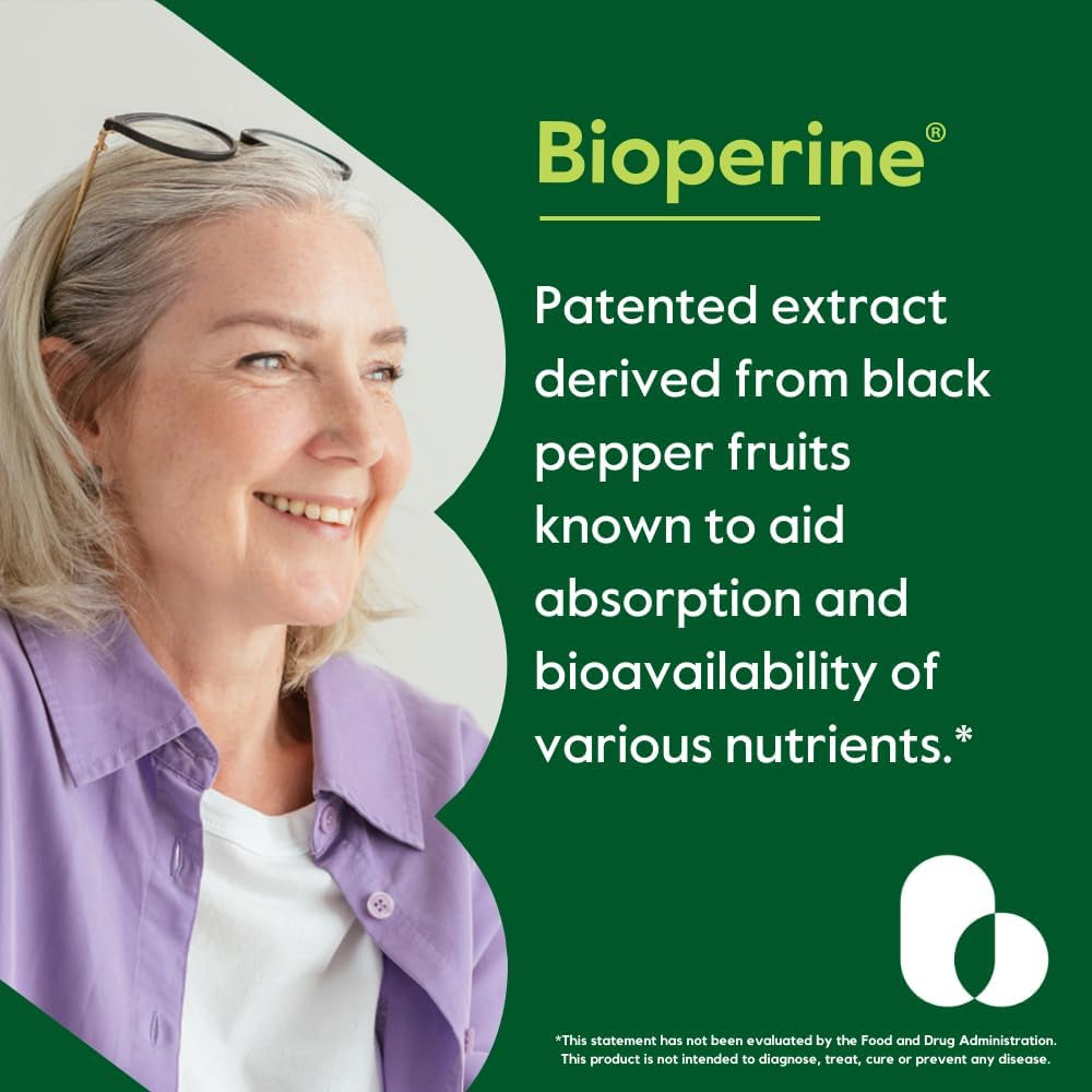 BESTVITE Bioperine 10Mg (240 Vegetarian Capsules) (120 X 2) - No Stearates - Vegan - Non GMO - Gluten Free - Absorption Enhancer