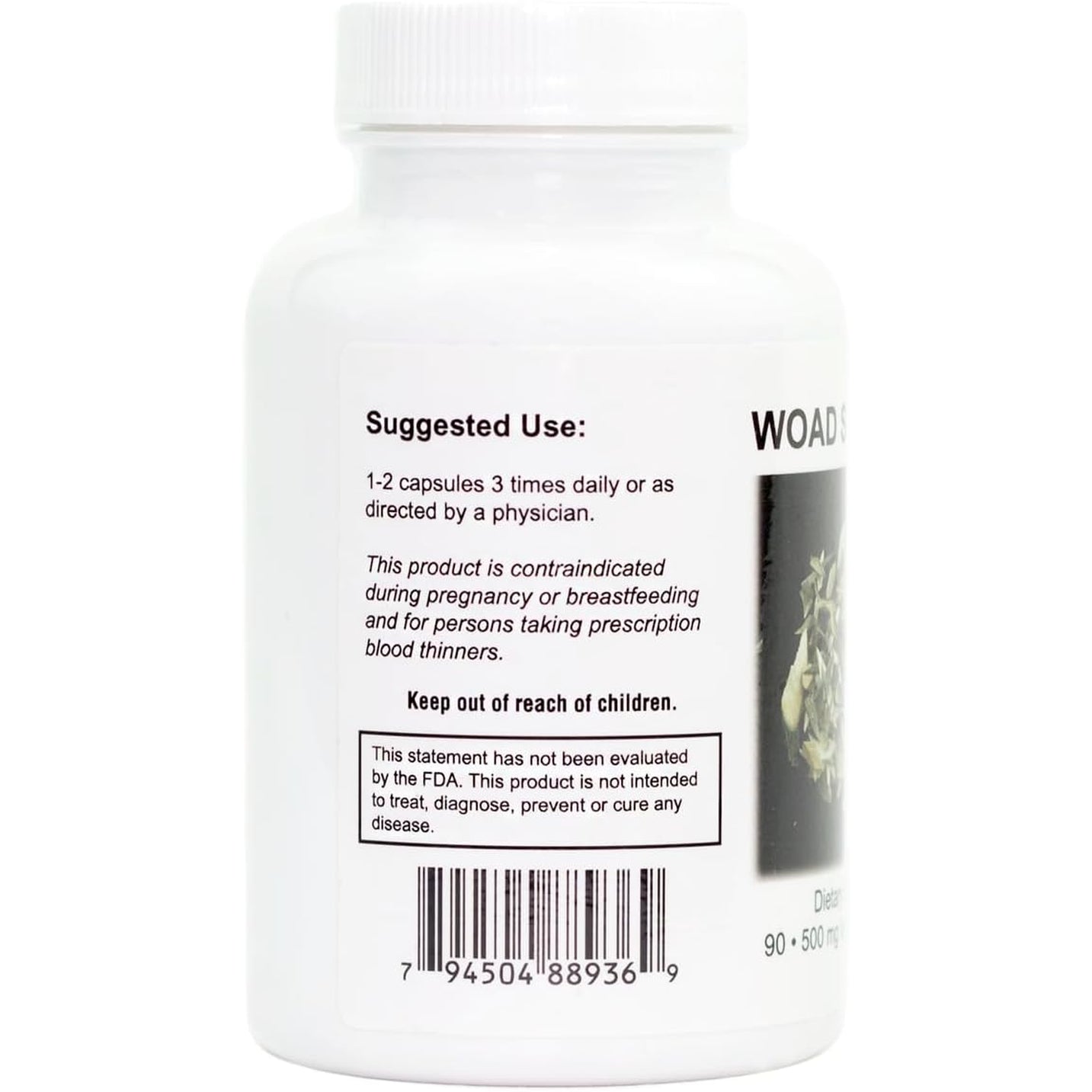 Supreme Nutrition Woad Supreme, 90 Pure Isatis Root Vegetarian Capsules