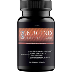 Nugenix Estro-Regulator - DIM Supplement, Estrogen Blocker for Men and Aromatase Inhibitor, Testosterone Booster - 60 Capsules