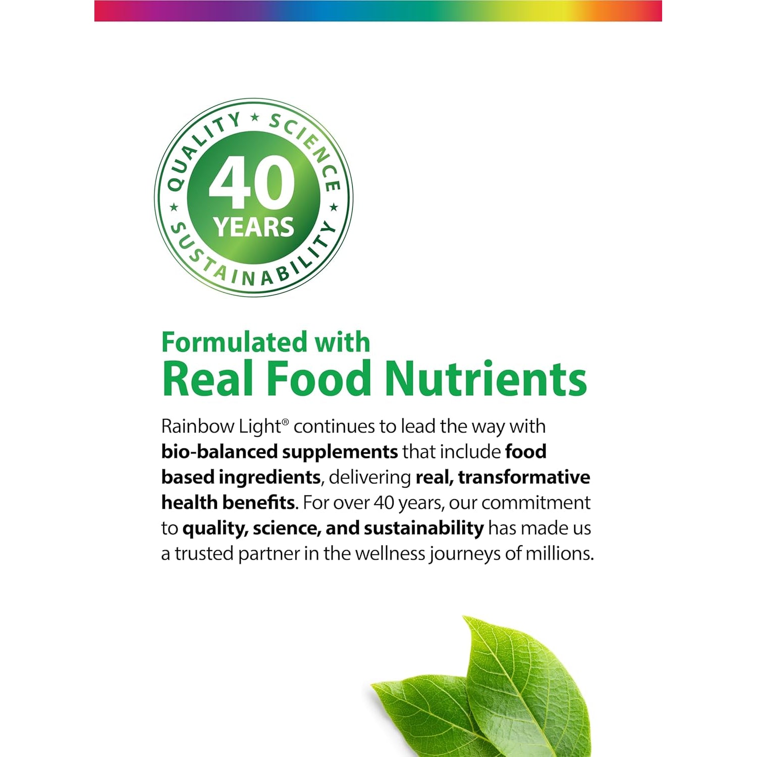 Rainbow Light - 50+ Mini-Tablet Food-Based Multivitamin - Age-Defense Formula Probiotic and Antioxidant Formula; Vitamins and Minerals Support Immune, Heart, Skin, Eye, Bone and Prostate - 180 Tablets