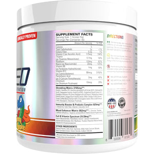 EHP LABS Oxyshred Pre Workout Powder - Preworkout Powder with L Glutamine & Acetyl L Carnitine, Energy Boost Drink - Gummy Snake, 60 Servings