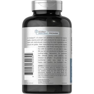 Horbäach Glucosamine Chondroitin MSM | 180 Caplets | with Turmeric | Triple Strength Formula | Non-Gmo & Gluten Free Supplement